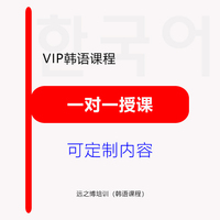 VIP定制韩语课程